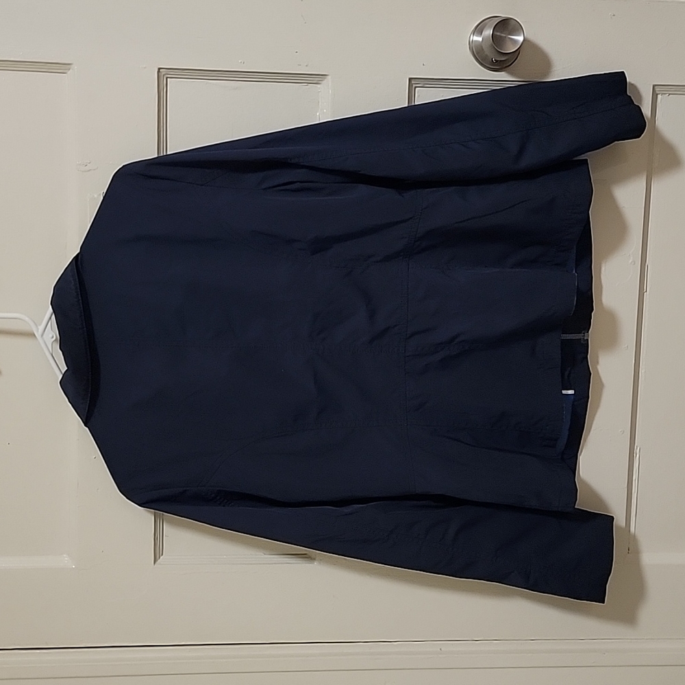 Tommy Hilfiger Light Zip Navy Blue Jacket - Picture 4 of 8